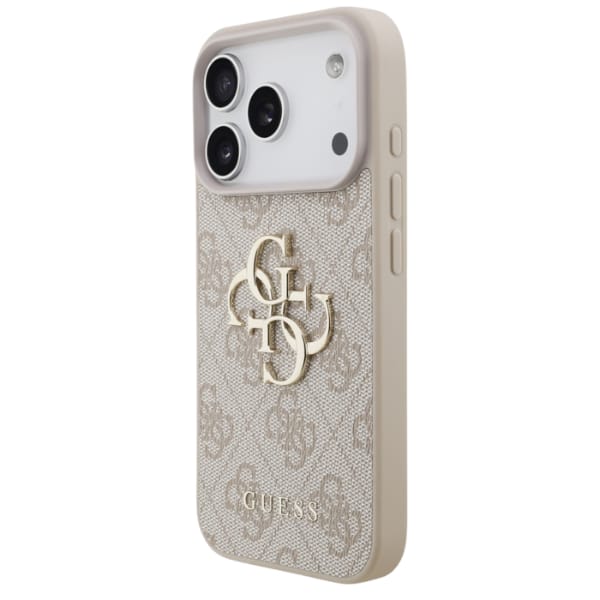 Etui Guess 4G Strap 4G Classic Logo do   iPhone 17 Pro różowy