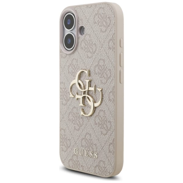 Etui Guess 4G Strap 4G Classic Logo do   iPhone 17 różowy