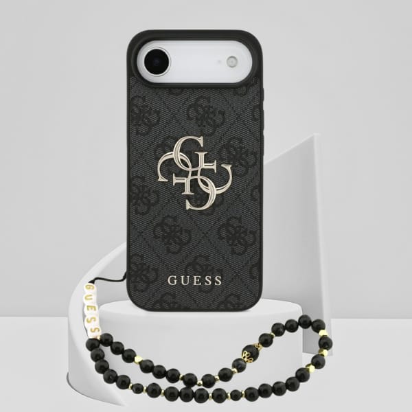 Etui Guess 4G Strap 4G Classic Logo do   iPhone Air czarny