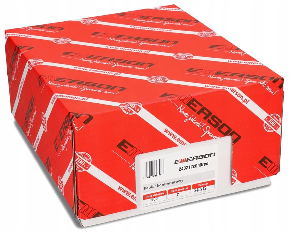 Papier komputerowy C240-2 240212C0N0 900 składek EMERSON