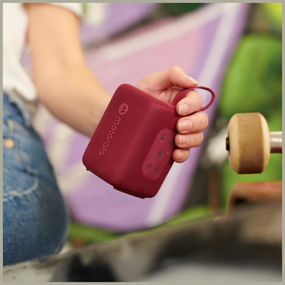 Głośnik Bluetooth Motorola ROKR 300 7W   IP67 czerwony