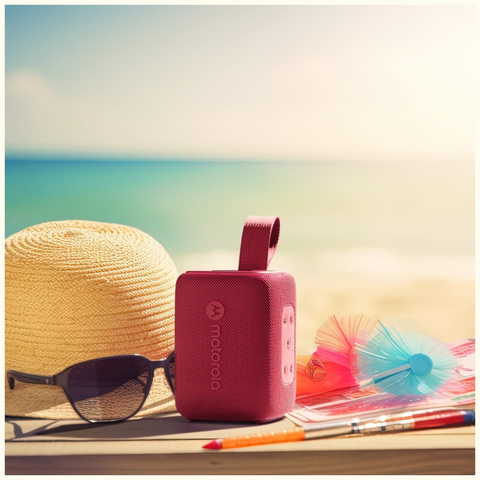 Głośnik Bluetooth Motorola ROKR 300 7W   IP67 czerwony