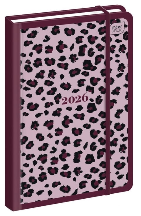 Kalendarz książkowy A6 192 Mat+UV pattern INTERDRUK