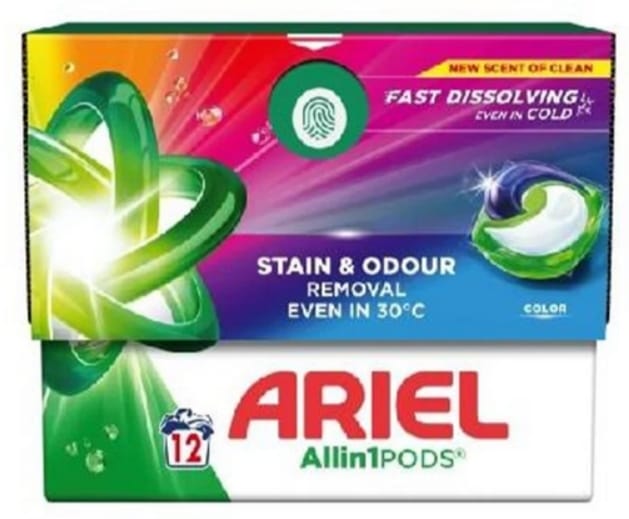 Kapsułki do prania ARIEL ALL IN 1 PODS color (12szt)