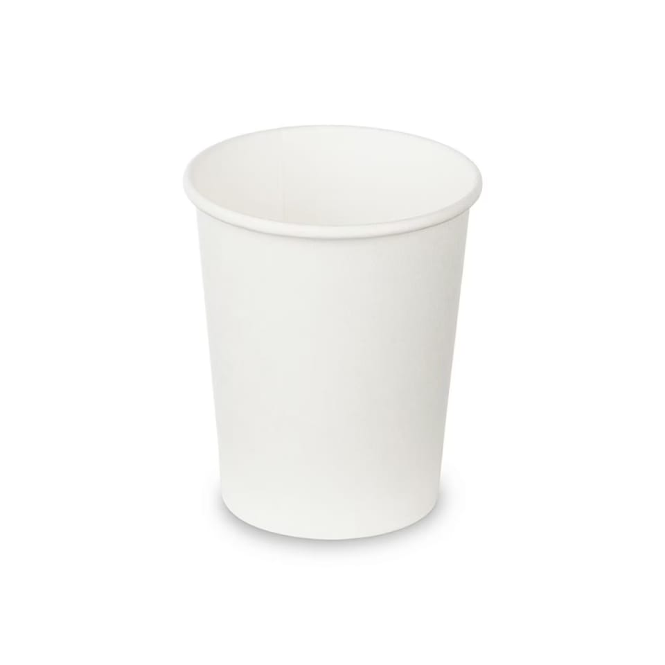 Kubek papierowy biały 300ml/12oz (max350ml) (45 sztuk ) Plastic FREE GM12OZCARBPFF śr.90mm