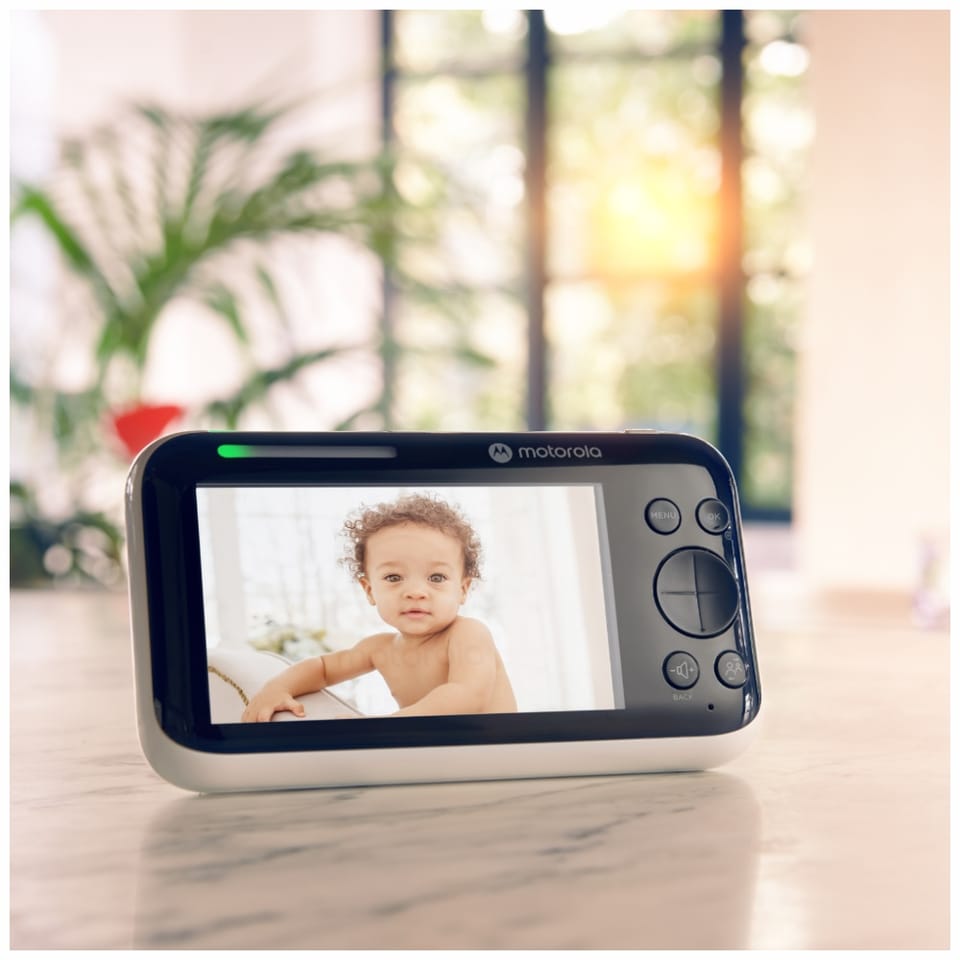 Niania elektroniczna Motorola PIP1510    monitor wideo 5" Pan & Tilt biały