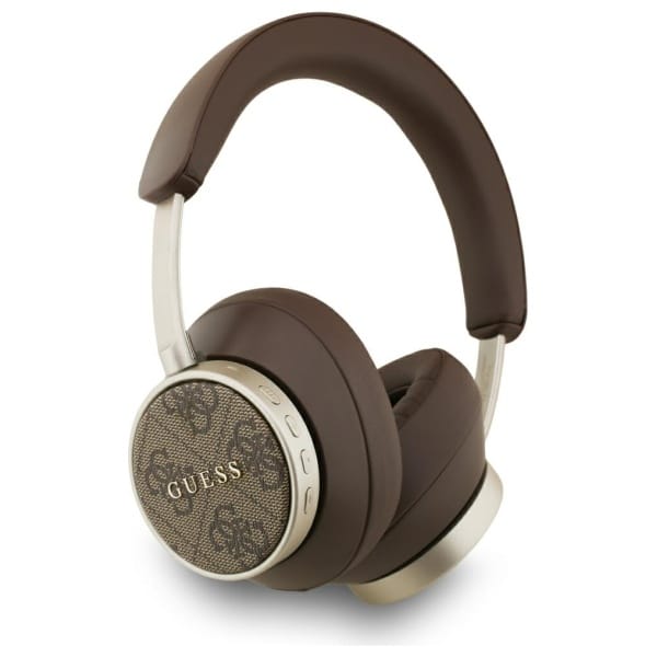 Słuchawki nauszne Guess Bluetooth 4G     Classic Logo brązowy