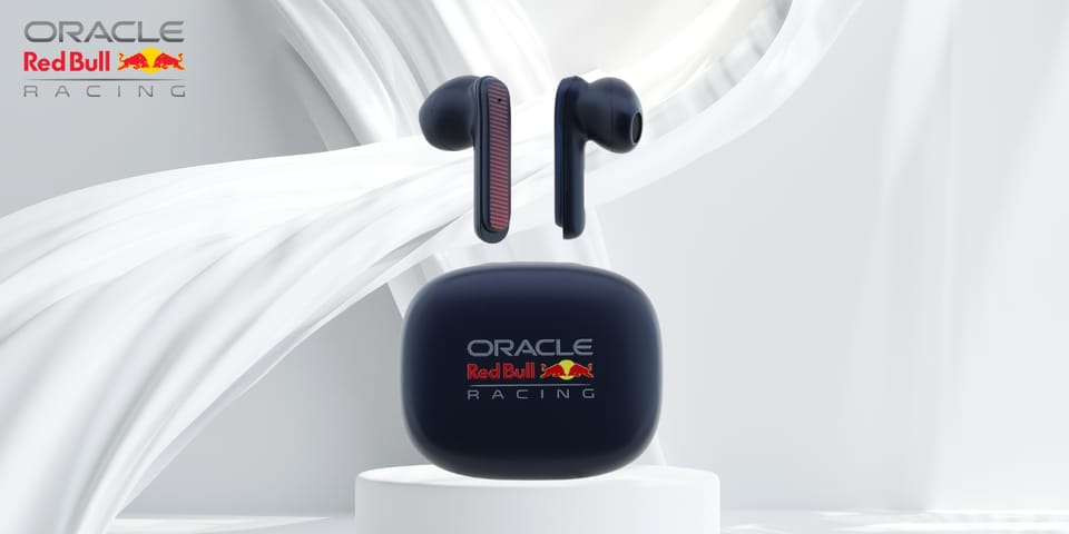 Słuchawki TWS Red Bull Bluetooth ENC     Printed Logo granatowy