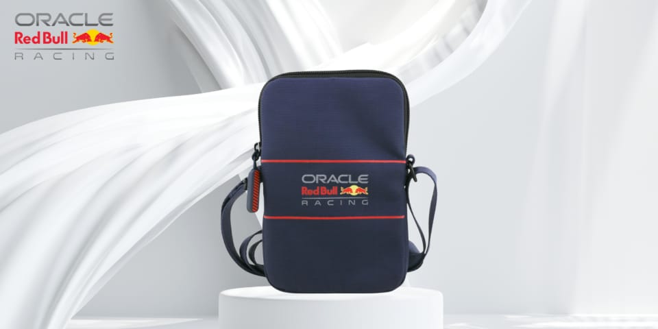 Torebka na telefon Red Bull Logo         granatowy