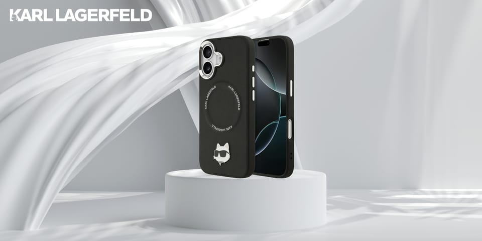 Etui Karl Lagerfeld Choupette Pin        MagSafe do iPhone 17 czarny