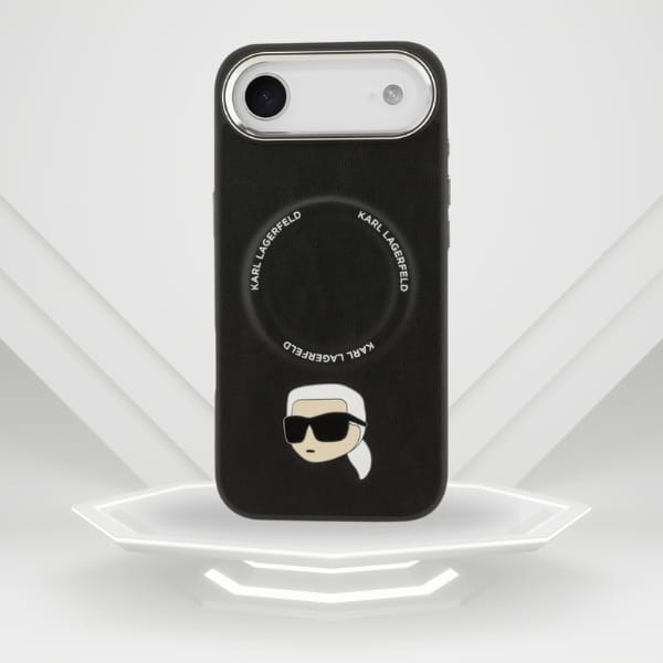 Etui Karl Lagerfeld Karl Pin MagSafe do  iPhone Air czarny