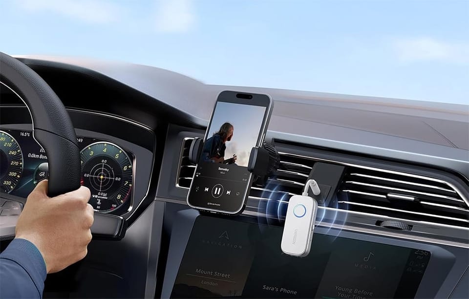 Transmiter Bluetooth 5.4 UGREEN CM872 (biały)