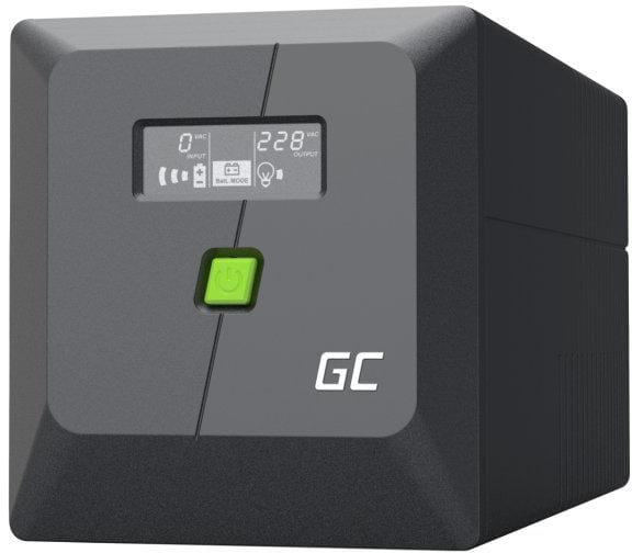 UPS ZASILACZ AWARYJNY Greencell PowerProof 1000VA 700W LCD CZYSTA SINUSOIDA