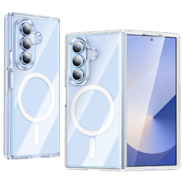 Etui Beline Clear MagSafe do Samsung     Galaxy Z Fold7 przezroczysty