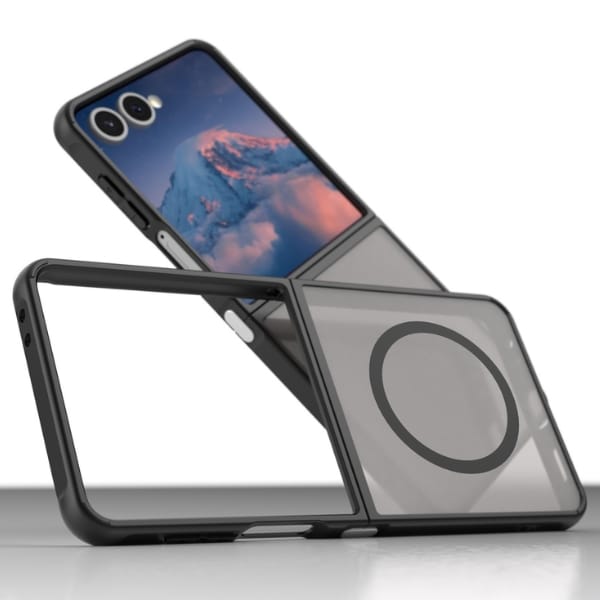 Etui Beline MagSafe do Samsung Galaxy Z  Flip7 czarny