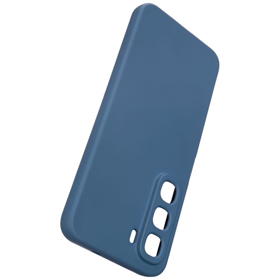 Etui Beline Silicone do Infinix Hot 60   5G niebieski