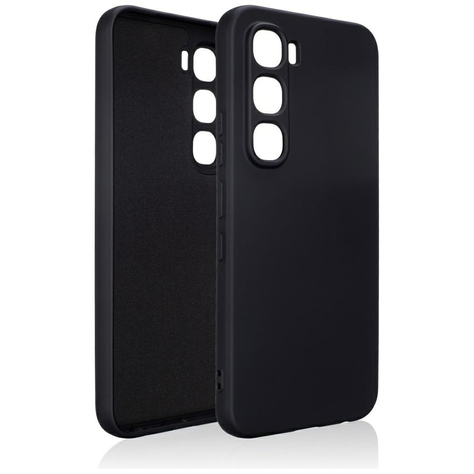 Etui Beline Silicone do Infinix Hot 60   Pro czarny