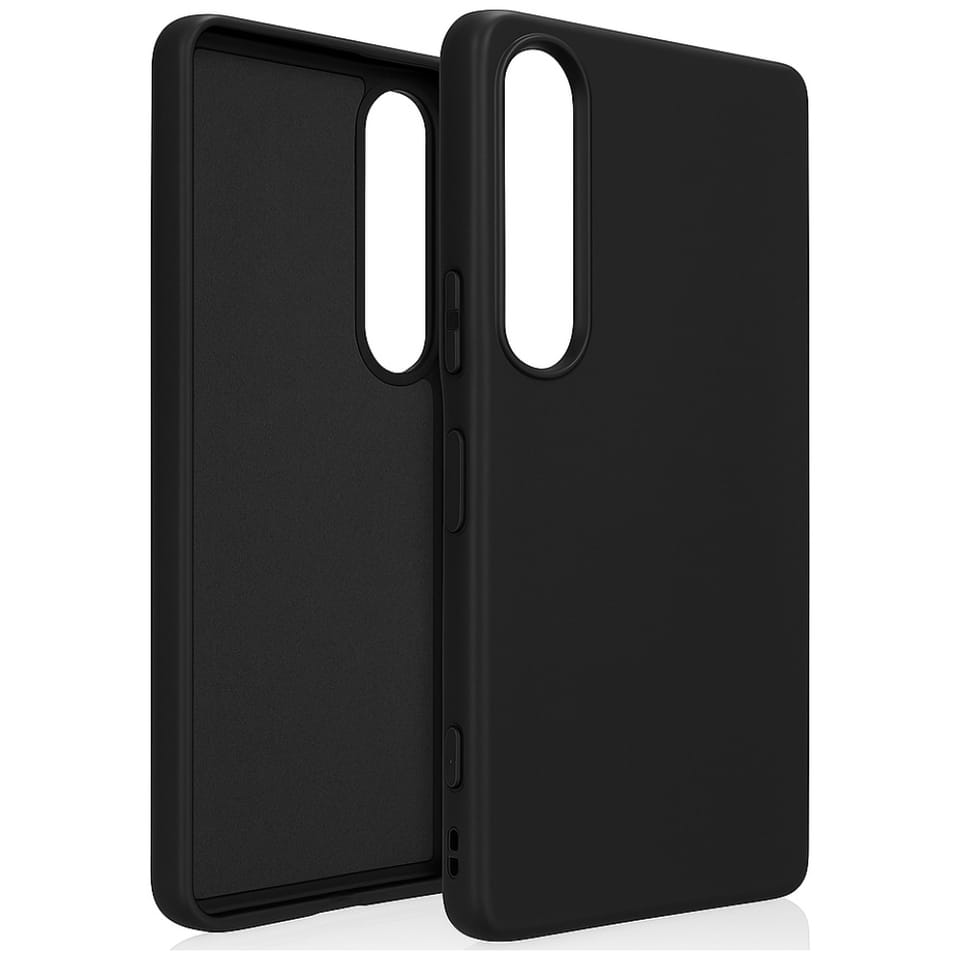 Etui Beline Silicone do Sony Xperia 1    VII czarny
