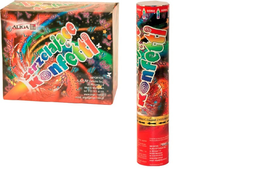 Konfetti strzelające PP-8820 2/3 ALIGA