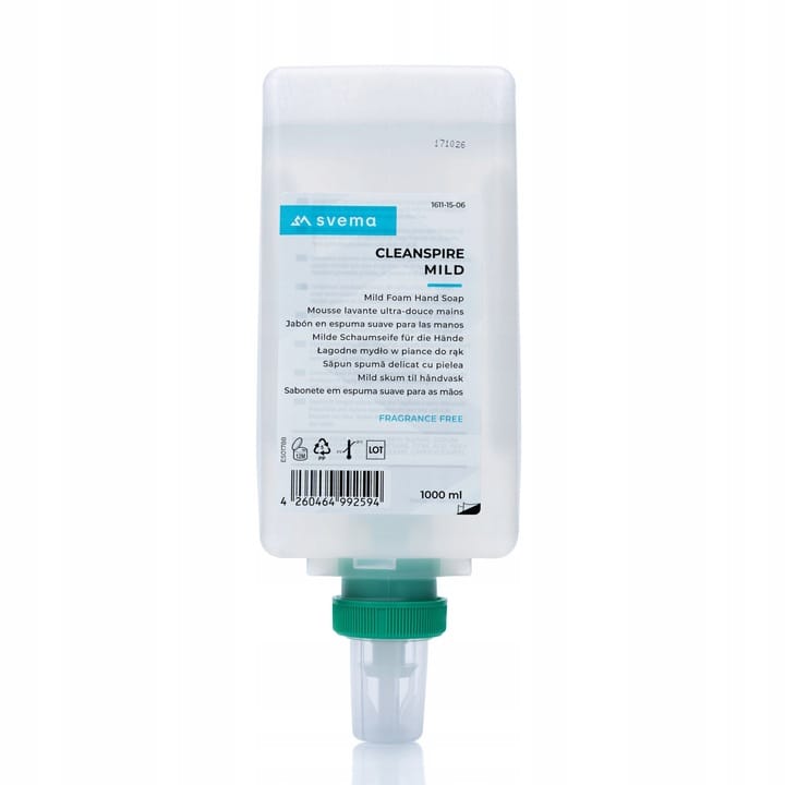 Mydło w pianie, system S5 NEXXT/SVEMA DENALI-M zapas 1000ml CLEANSPIRE MILD