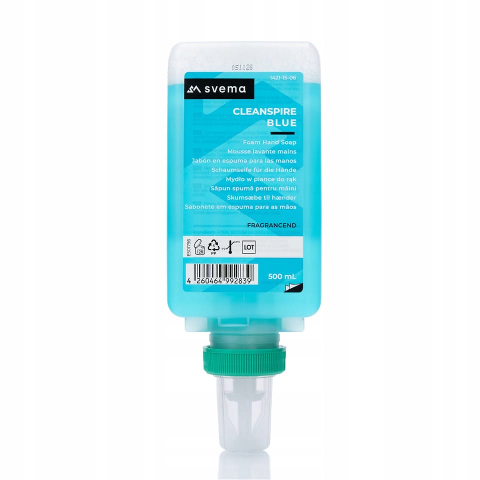 Mydło w pianie, system S6 NEXXT/SVEMA LOGAN-M 500ml CLEANSPIRE BLUE