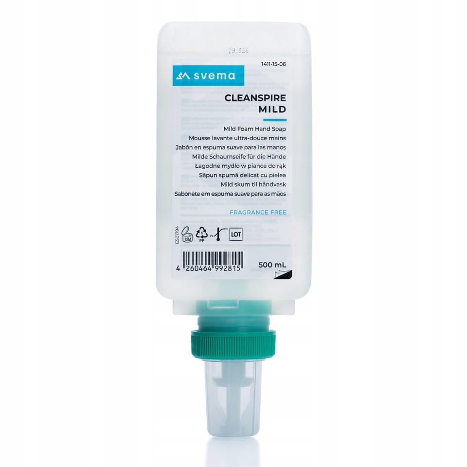 Mydło w pianie, system S6 NEXXT/SVEMA LOGAN-M 500ml CLEANSPIRE MILD