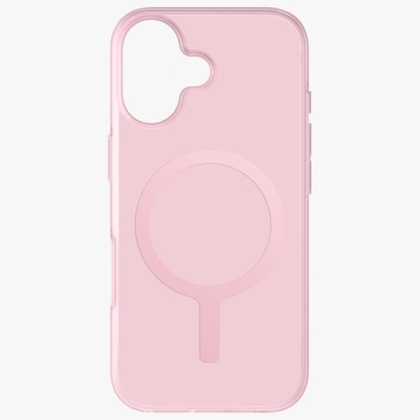 Etui UNIQ Clario do iPhone 17 Magclick   Charging różowy