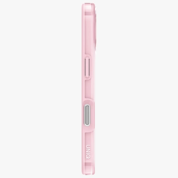 Etui UNIQ Clario do iPhone 17 Magclick   Charging różowy