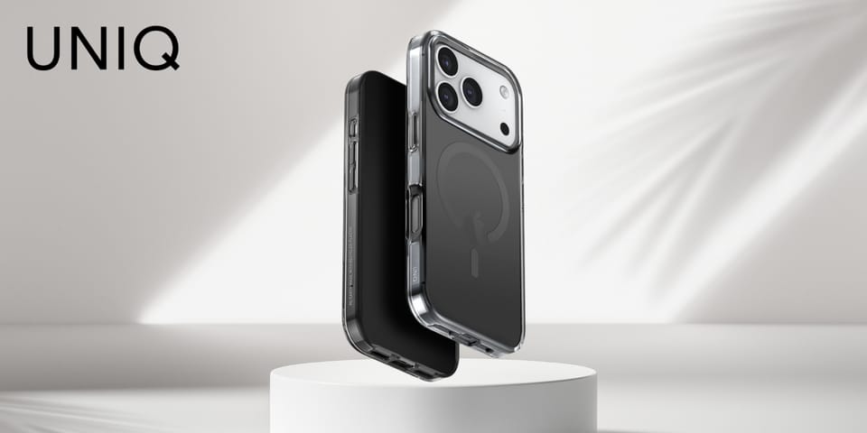 Etui UNIQ Clario do iPhone 17 Pro        Magclick Charging czarny