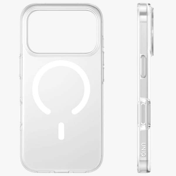 Etui UNIQ Clario do iPhone 17 Pro        Magclick Charging przezroczysty