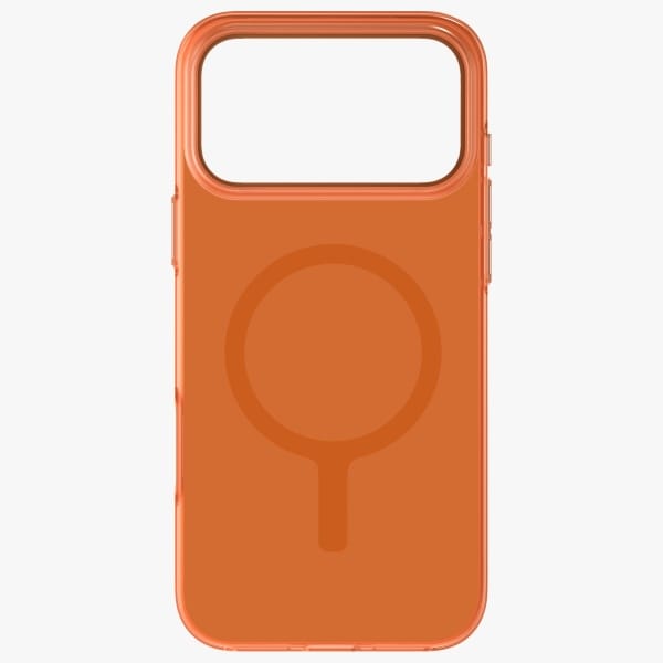 Etui UNIQ Clario do iPhone 17 Pro Max    Magclick Charging pomarańczowy