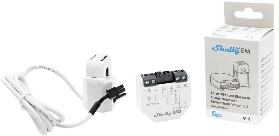 Shelly EM Gen3 1 x 50A CT included