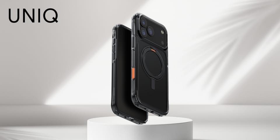 Etui UNIQ Swivix do iPhone 17 Pro Max    360 Rotating Kickstand czarny