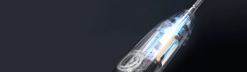 Oclean soniczna Szczoteczka do zębów X Pro Digital, srebrny