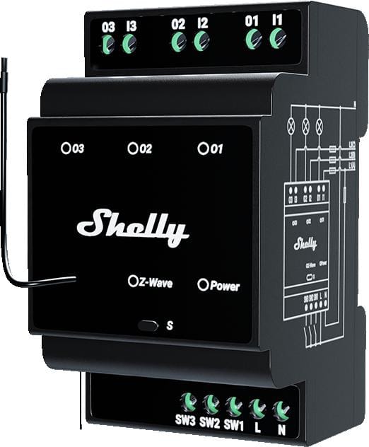 Shelly Wave PRO 3 EU LR