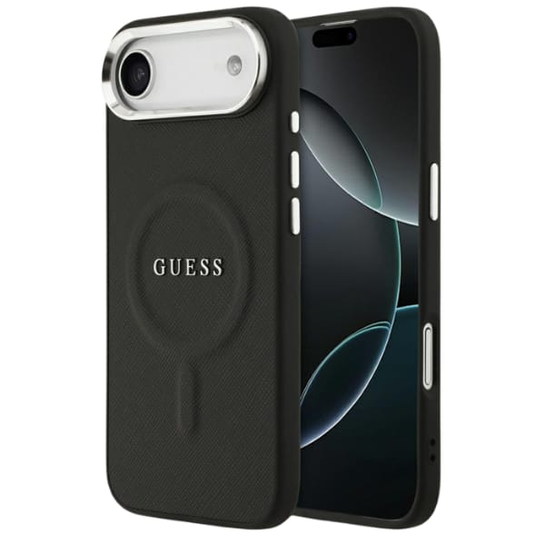 Etui Guess Classic Logo MagSafe do       iPhone Air czarny
