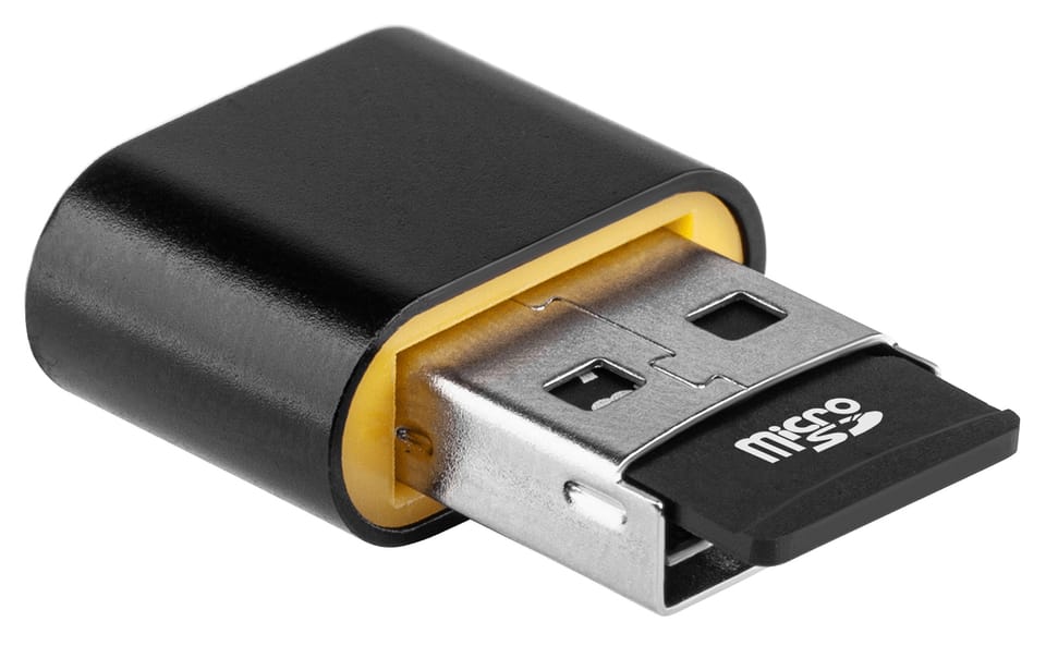 Czytnik kart microSD Rebel R60 mini na USB