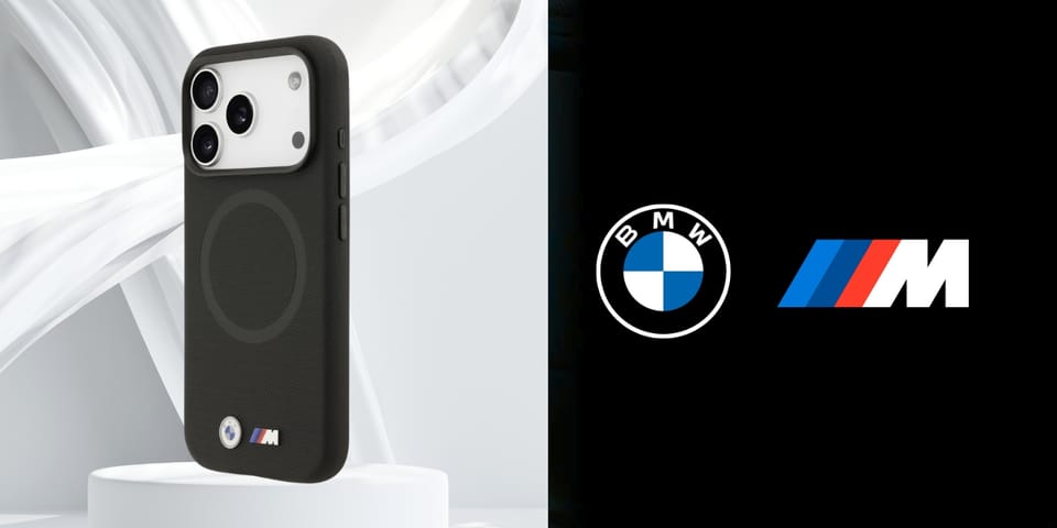 Etui BMW M FW Metal Logo MagSafe do      iPhone 17 Pro Max czarny