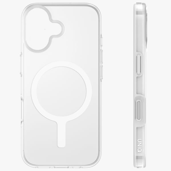 Etui UNIQ Clario do iPhone 17 Magclick   Charging przezroczysty