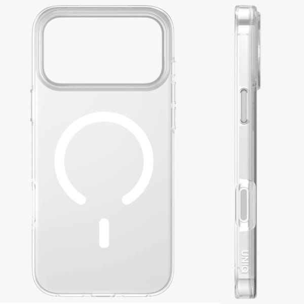 Etui UNIQ Clario do iPhone 17 Pro Max    Magclick Charging przezroczysty