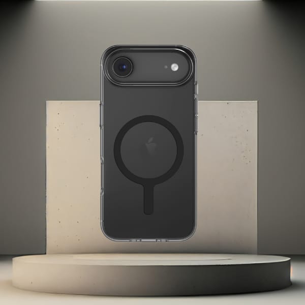 Etui UNIQ Clario do iPhone Air Magclick  Charging czarny