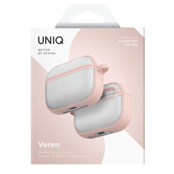 Etui UNIQ Veren do AirPods Pro 3 różowy