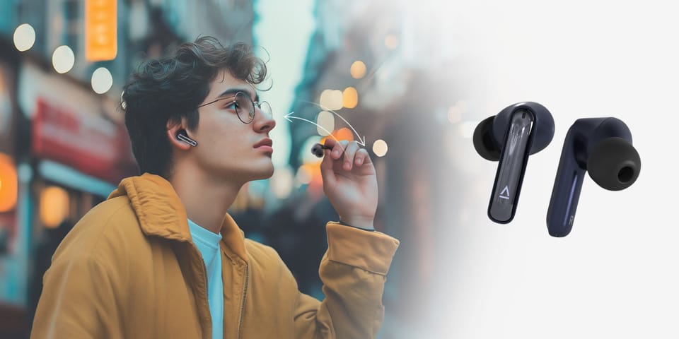 Słuchawki bezprzewodowe Creative Aurvana Ace 3 Bluetooth 5.4 ANC granatowy