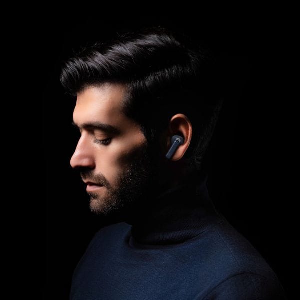 Słuchawki bezprzewodowe Creative Aurvana Ace Mimi Bluetooth 5.3 ANC granatowy