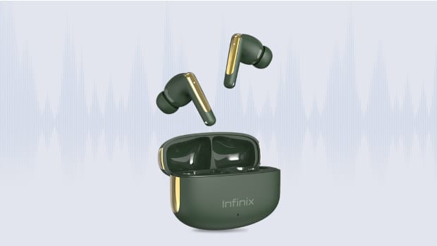Słuchawki dokanałowe Infinix Xbuds NC-XE28 zielone