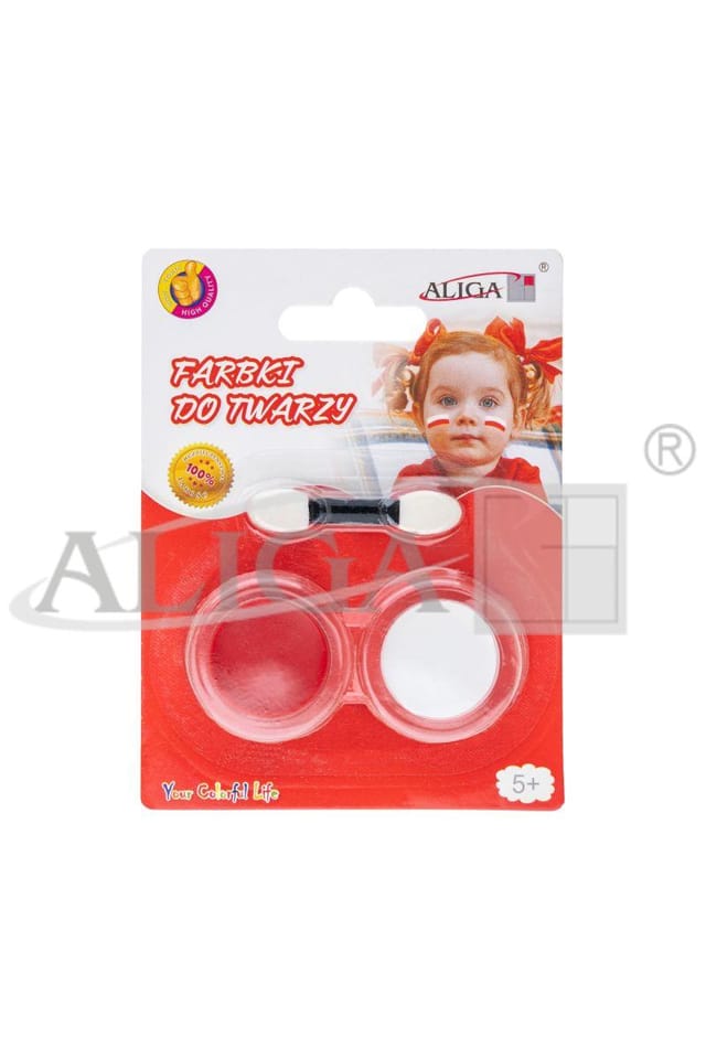 Farby do malowania twarzy i ciała (2 farby i aplikator) FA002 ALIGA