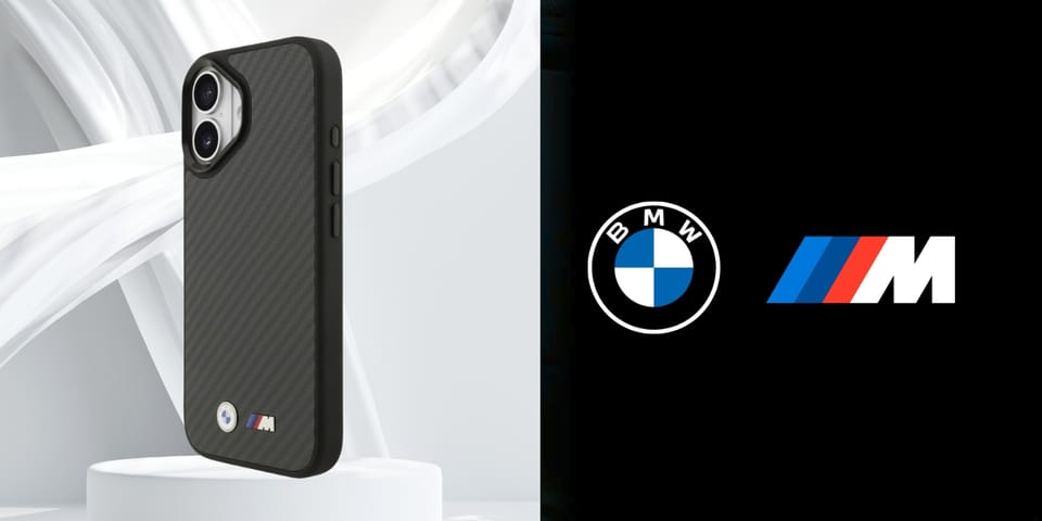 Etui BMW M Kevlar Matt MagSafe do iPhone 17 czarny