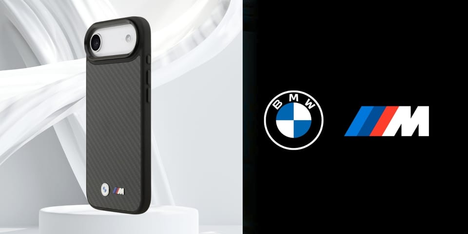 Etui BMW M Kevlar Matt MagSafe do iPhone Air czarny