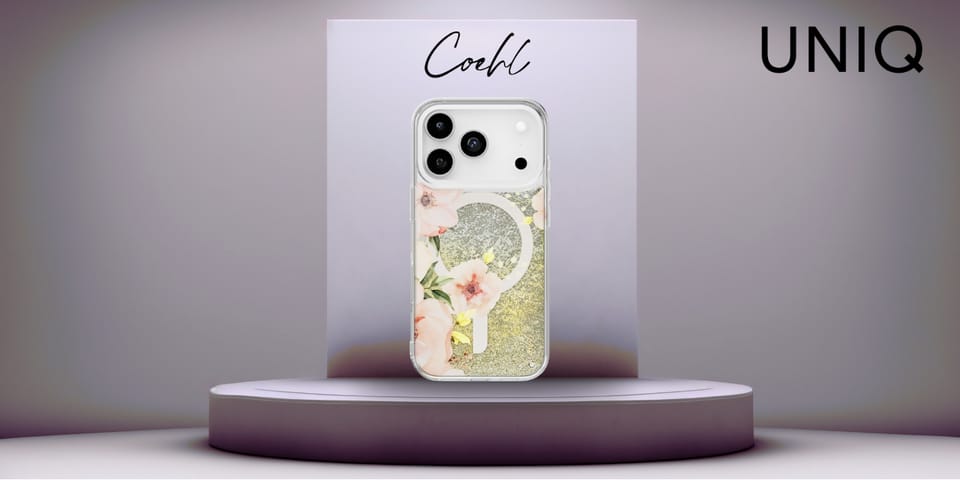 Etui UNIQ Coehl Fleurette do iPhone 17   Pro Magnetic Charging