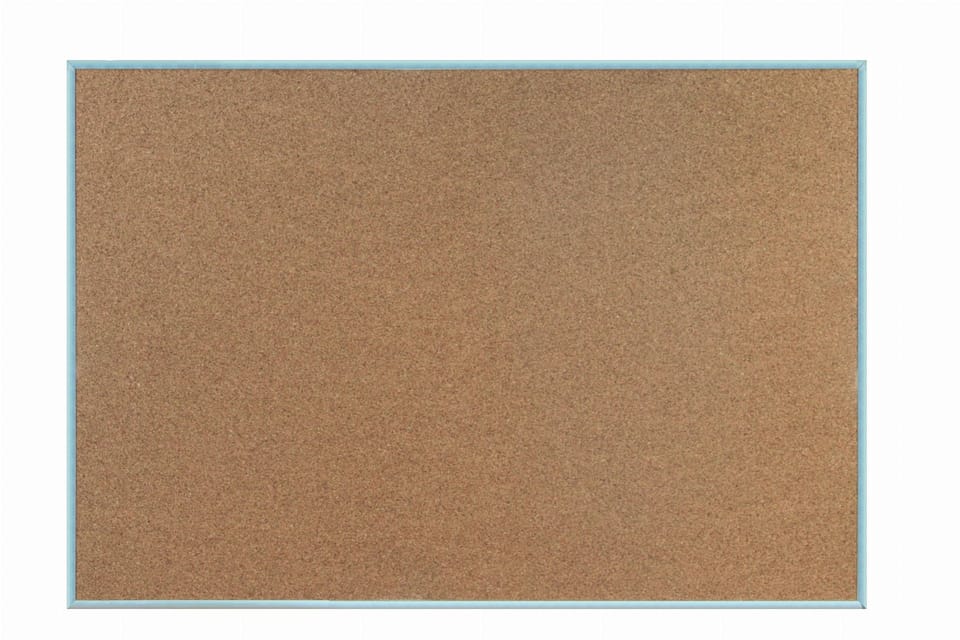 Tablica korkowa 50x40 r.aluminiowa WIELKOR